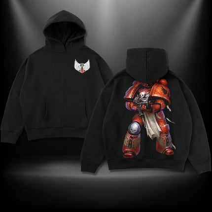 Blood Angels Warhammer 40k Washed T-Shirt, Hoodie 100% Cotton