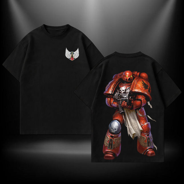 Blood Angels Warhammer 40k Washed T-Shirt, Hoodie 100% Cotton