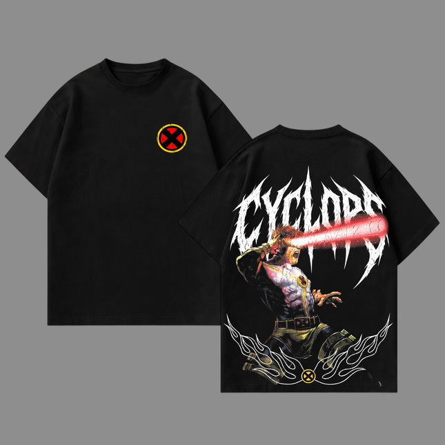 Cyclops V2 X-Men Marvel Comic Washed T-Shirt 100% Cotton