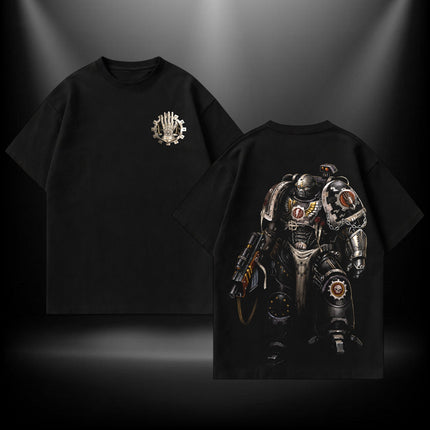 Iron hands Warhammer 40k Washed T-Shirt, Hoodie 100% Cotton