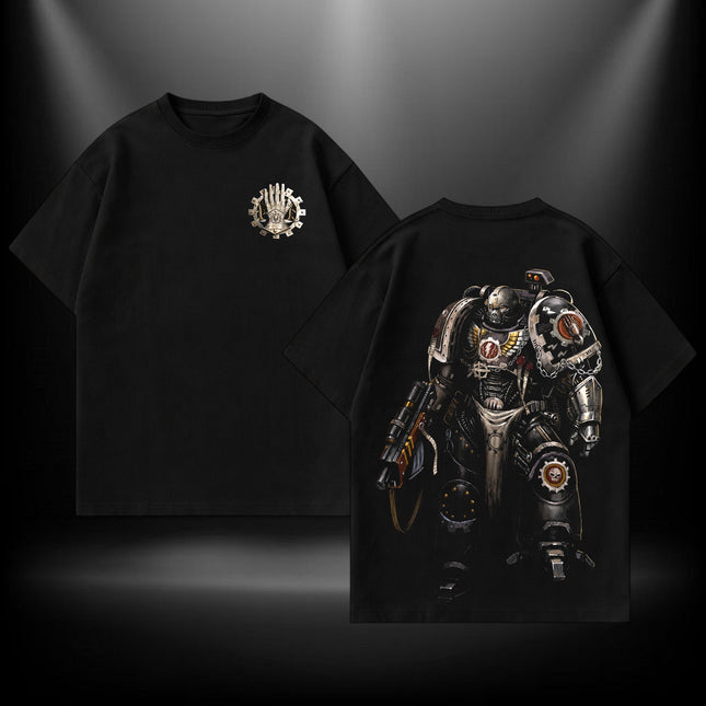 Iron hands Warhammer 40k Washed T-Shirt, Hoodie 100% Cotton