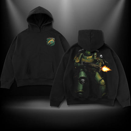 Salamanders Warhammer 40k Washed T-Shirt, Hoodie 100% Cotton