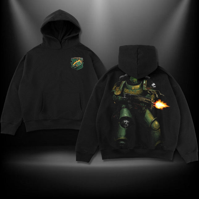 Salamanders Warhammer 40k Washed T-Shirt, Hoodie 100% Cotton