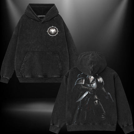 Raven Guard Warhammer 40k Washed T-Shirt, Hoodie 100% Cotton
