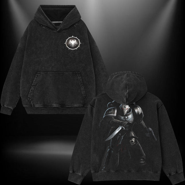 Raven Guard Warhammer 40k Washed T-Shirt, Hoodie 100% Cotton