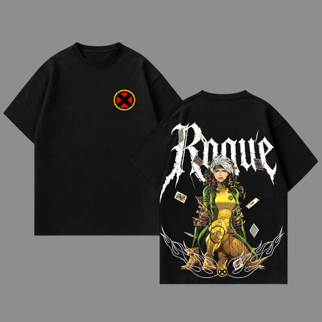 Rougue X-Men Marvel Comic Washed T-Shirt 100% Cotton