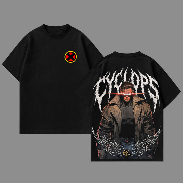 Cyclops X-Men Marvel Comic Washed T-Shirt 100% Cotton
