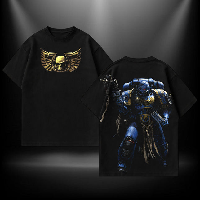 Space Marines Warhammer 40k Washed T-Shirt, Hoodie 100% Cotton