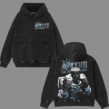 Atom Real Steel Washed T-Shirt 100% Cotton