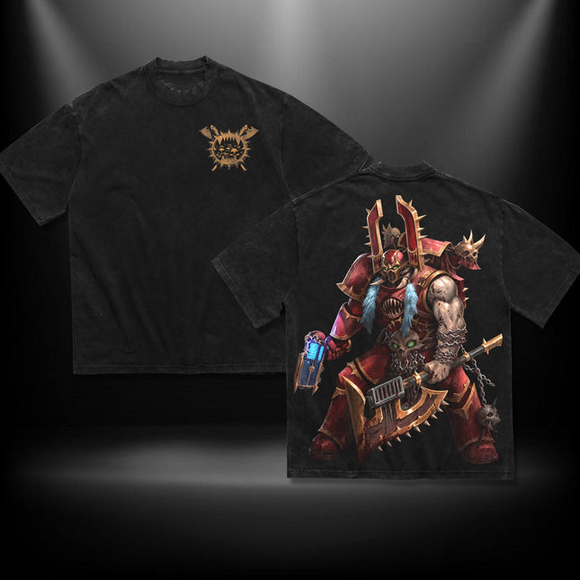 World Eaters Warhammer 40k Washed T-Shirt, Hoodie 100% Cotton