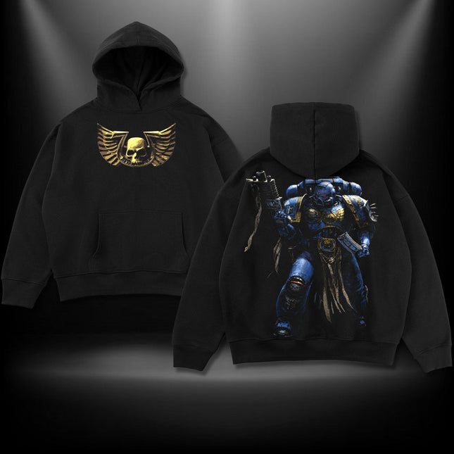 Space Marines Warhammer 40k Washed T-Shirt, Hoodie 100% Cotton