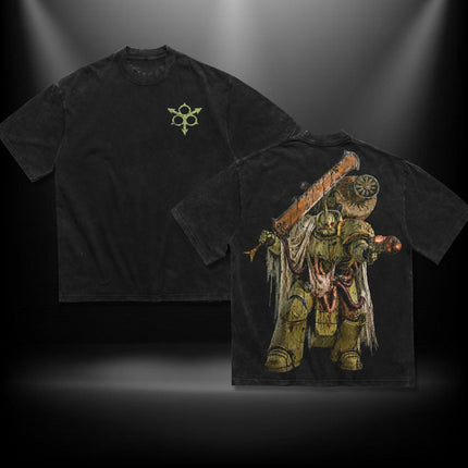 Death Guard Warhammer 40k Washed T-Shirt, Hoodie 100% Cotton