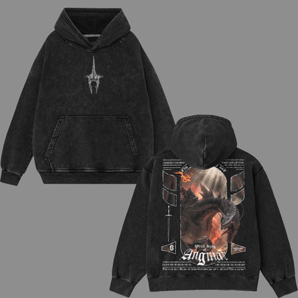 Witch King of Angmar The Lord of the Rings Washed T-Shirt 100%
