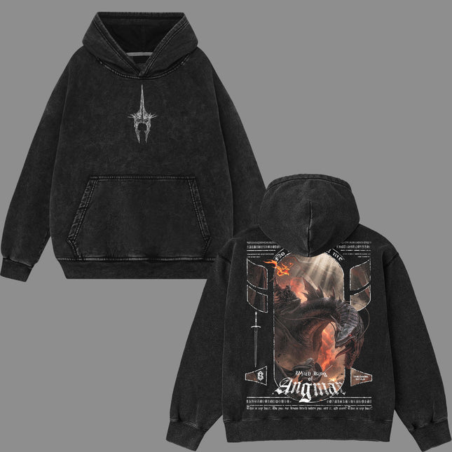 Witch King of Angmar The Lord of the Rings Washed T-Shirt 100%