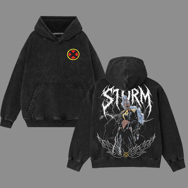 Storm X-Men Marvel Comic Washed T-Shirt 100% Cotton