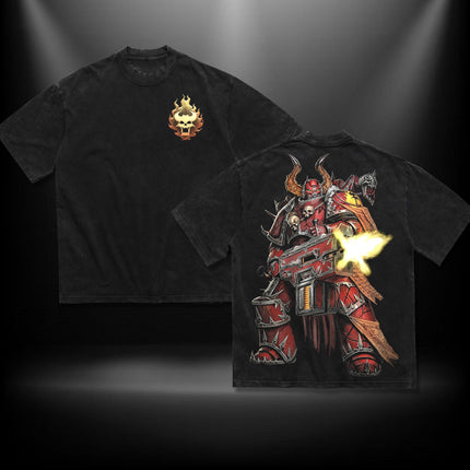 Word Bearers Warhammer 40k Washed T-Shirt, Hoodie 100% Cotton