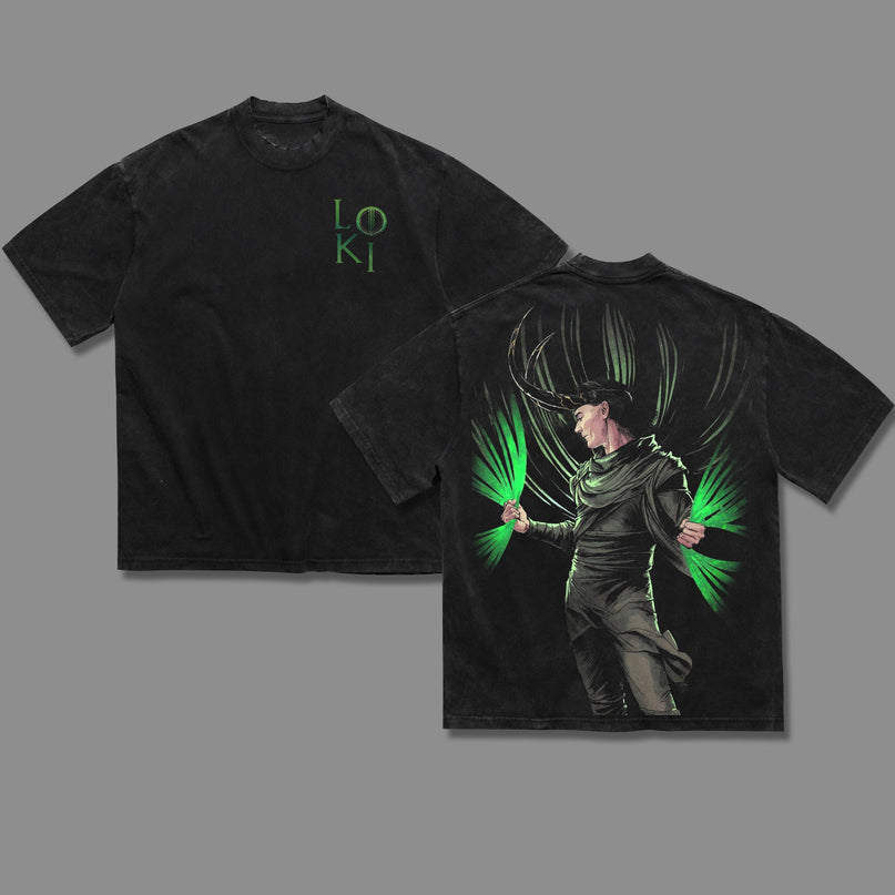 Loki God of Story Avengers DoomDays Marvel Comic Washed T-Shirt,Hoodie 100% Cotton